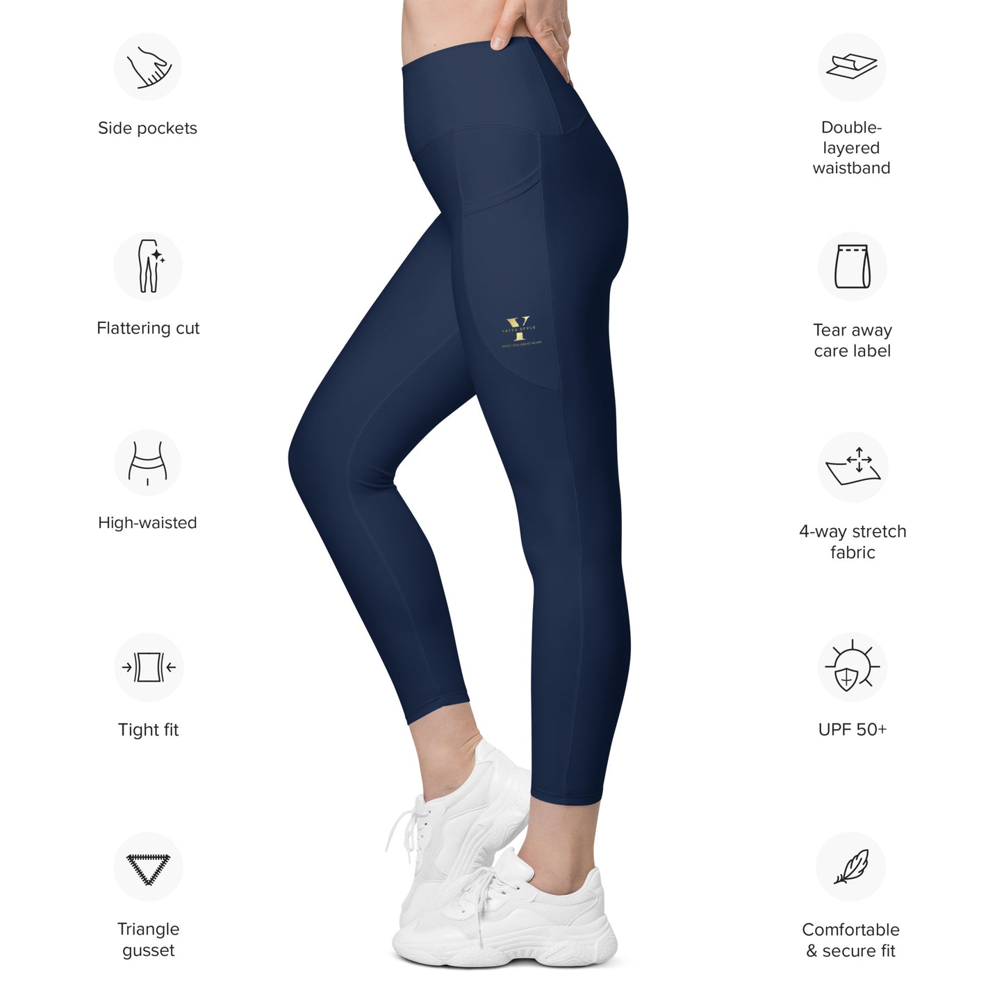 YATTA'STYLE_Leggings_Bleu _ poches